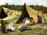 Bierstadt, Albert - Indian Camp